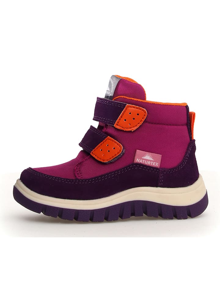 Naturino Boots in Lila/ Orange - 52% | Größe 34 | Kinderstiefel