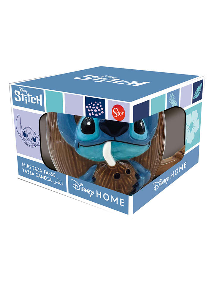Stitch Jumbotasse "Stitch" in Hellblau - 400 ml - 10% | Gedeckter-tisch