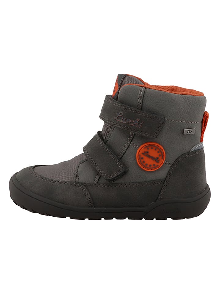 Lurchi Barfußchuhe "Jimmy" in Anthrazit - 52% | Größe 32 | Kinderstiefel