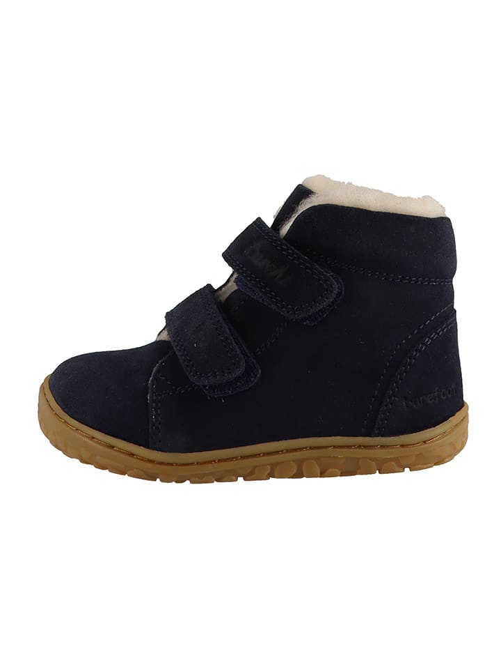 Lurchi Leder-Barfußchuhe "Nik" in Dunkelblau - 60% | Größe 26 | Lauflernschuhe