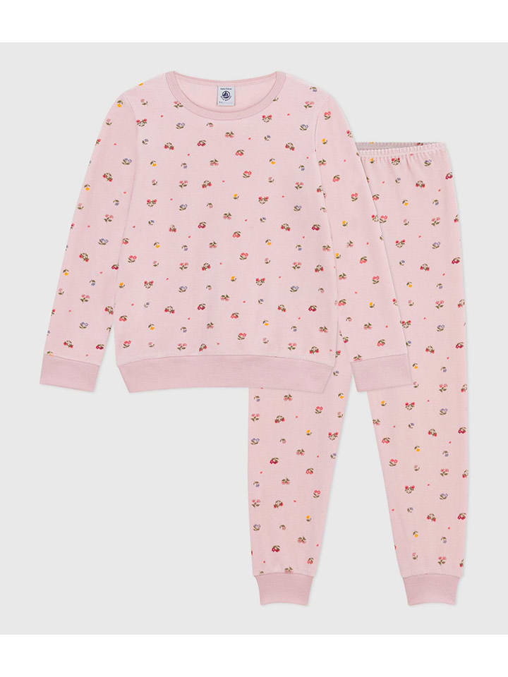 PETIT BATEAU Pyjama in Rosa - 60% | Größe 86 | Baby-waesche