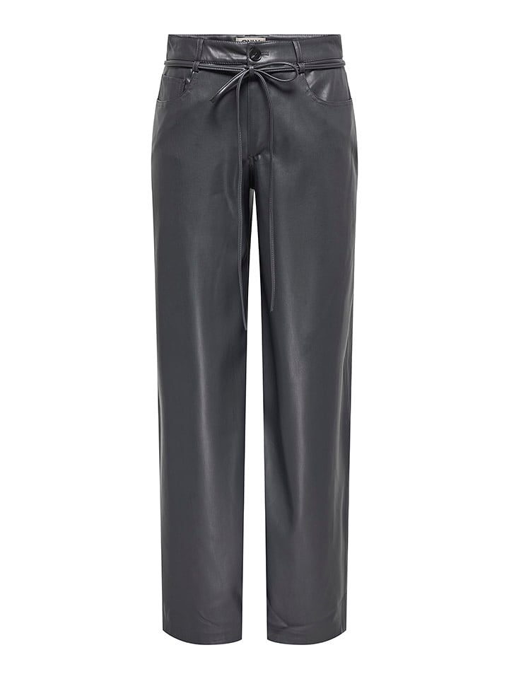ONLY Hose in Anthrazit - 62% | Größe M/L32 | Damenhosen
