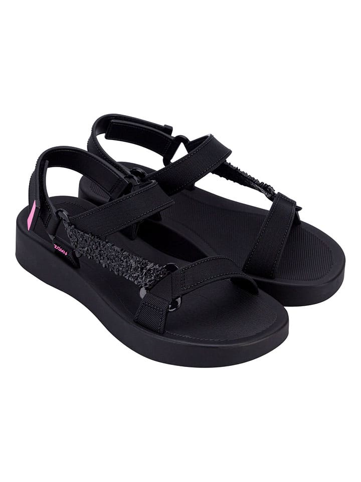 zaxy Sandaletten "Primavera Papete" in Schwarz - 62% | Größe 39 | Damen-sandalen