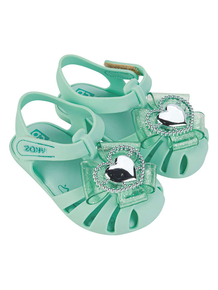 zaxy Halbsandalen "Candy" in Grün - 60% | Größe 24 | Babysandalen