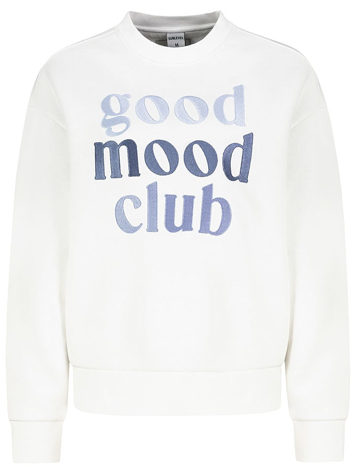 Sublevel Sweatshirt "Elsa" in Weiß - 68% | Größe XXL | Damen-sweatshirts-jacken