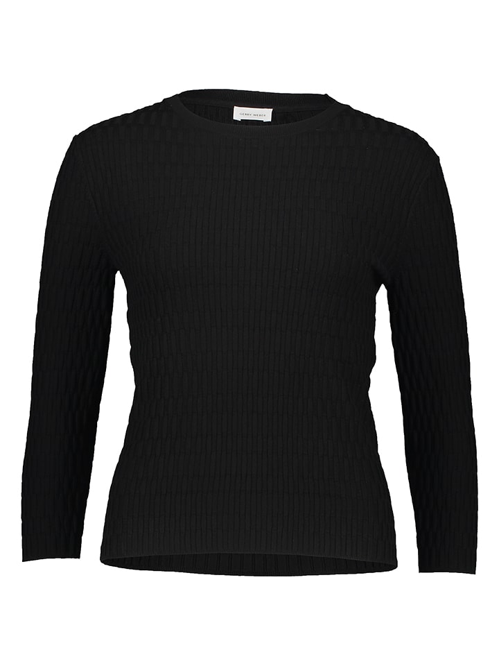 Gerry Weber Pullover in Schwarz - 71% | Größe 38 | Damen-pullover-cardigans