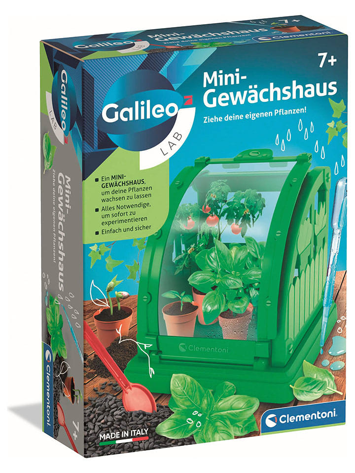 Clementoni Galileo-Experimentierset "Mini-Gewächshaus" - ab 7 Jahren - 13% | Experimentieren-spielzeug