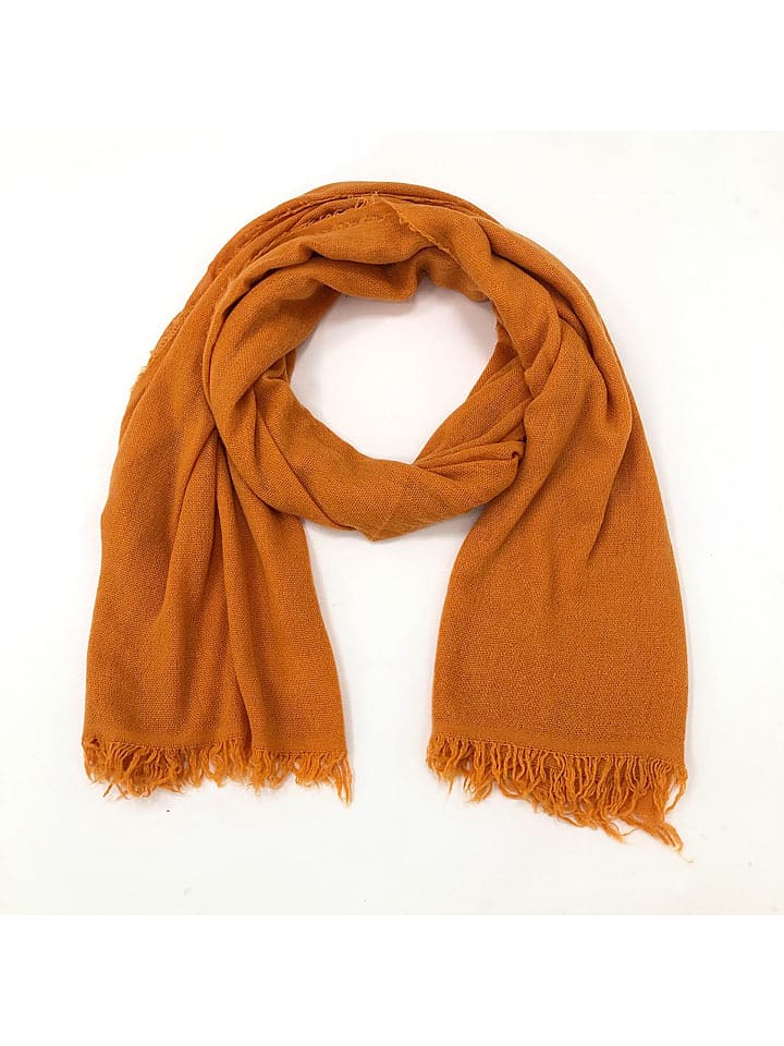 MILANO AMOUR Schal in Camel - (L)215 x (B)75 cm - 68% | Damen-schals-tuecher