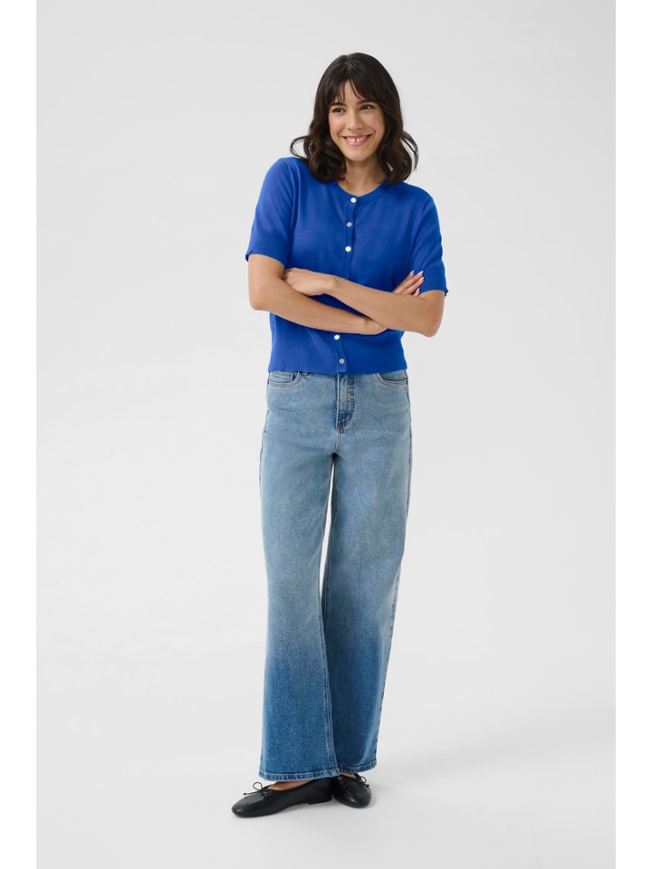 Kaffe Cardigan in Blau - 47% | Größe L | Damen-pullover-cardigans