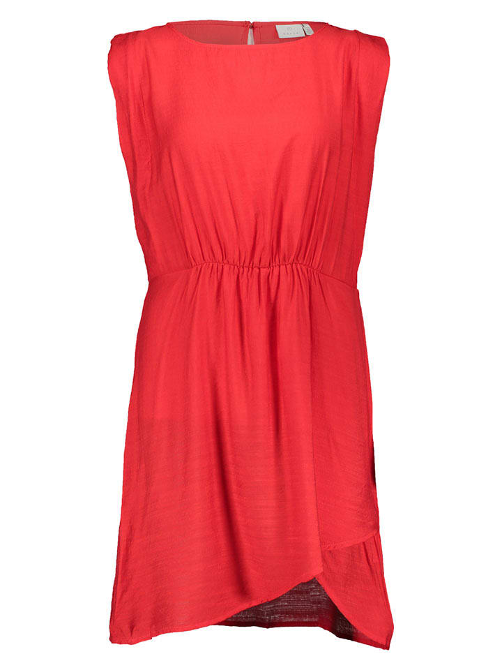 Kaffe Kleid in Rot - 62% | Größe 44 | Damen-kleider