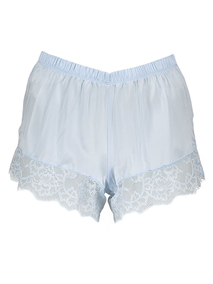 LASCANA Pyjama-Shorts in Hellblau - 58% | Größe 34 | Damen-loungewear