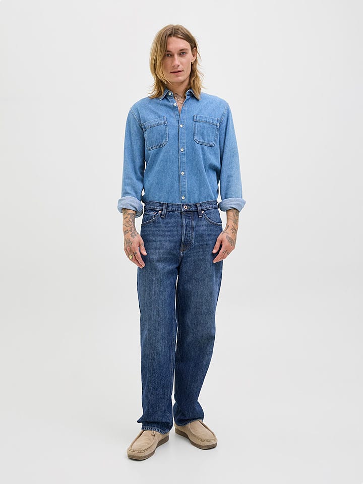 Jack & Jones Jeans - Comfort fit - in Blau - 67% | Größe W31/L32 | Herren-plussize