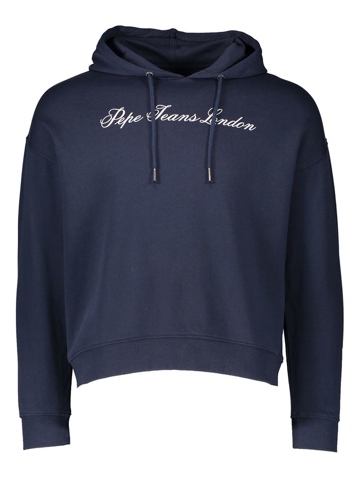 Pepe Jeans Hoodie in Dunkelblau - 65% | Größe S | Herren-sweatshirts-jacken