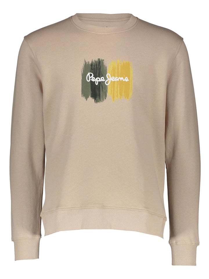 Pepe Jeans Sweatshirt in Beige - 59% | Größe L | Herren-plussize