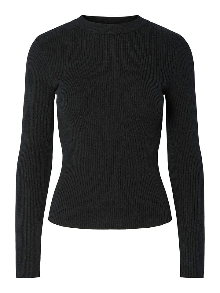 Pieces Longsleeve "Pcmira" in Schwarz - 44% | Größe XL | Damen-tops