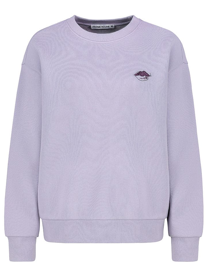 Sublevel Sweatshirt in Lila - 53% | Größe M | Damen-sweatshirts-jacken