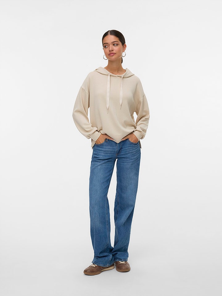 ONLY Pullover in Creme - 48% | Größe L | Damen-sweatshirts-jacken