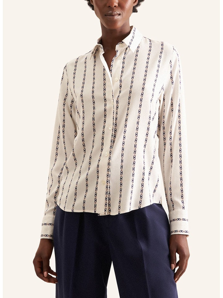 Seidensticker Hemd in Weiß - 64% | Größe 44 | Damen-blusen