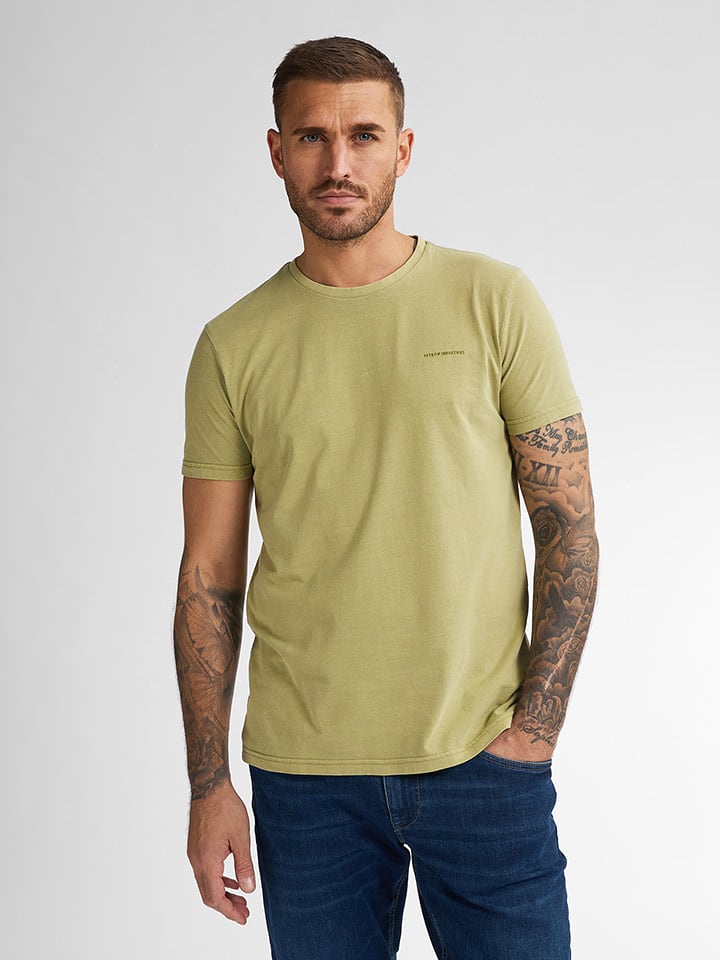 Petrol Industries Shirt in Grün - 37% | Größe XL | Herren-plussize