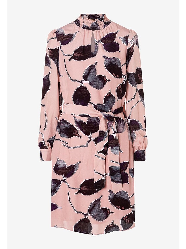 More & More Kleid in Rosa/ Schwarz - 70% | Größe 44 | Damen-kleider