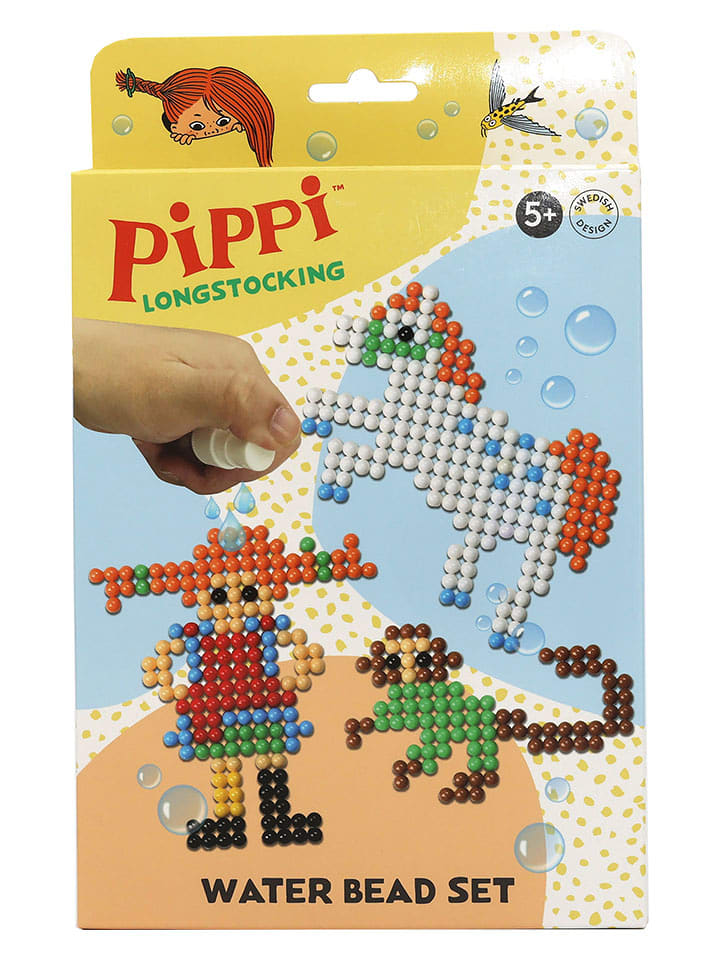 Pippi Langstrumpf Kreativ-Set: Pippi-Wasserperlen - ab 5 Jahren - 12% | Motorikspielzeug