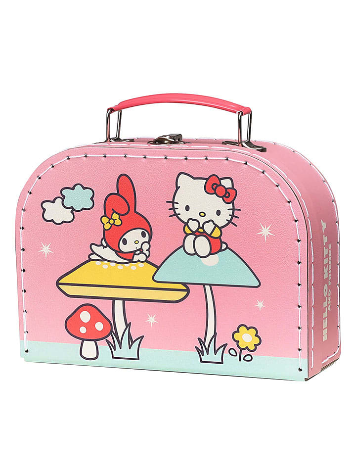 Hello Kitty Pappkoffer "Hello Kitty" - ab 3 Jahren - 18% | Aufbewahren-servieren