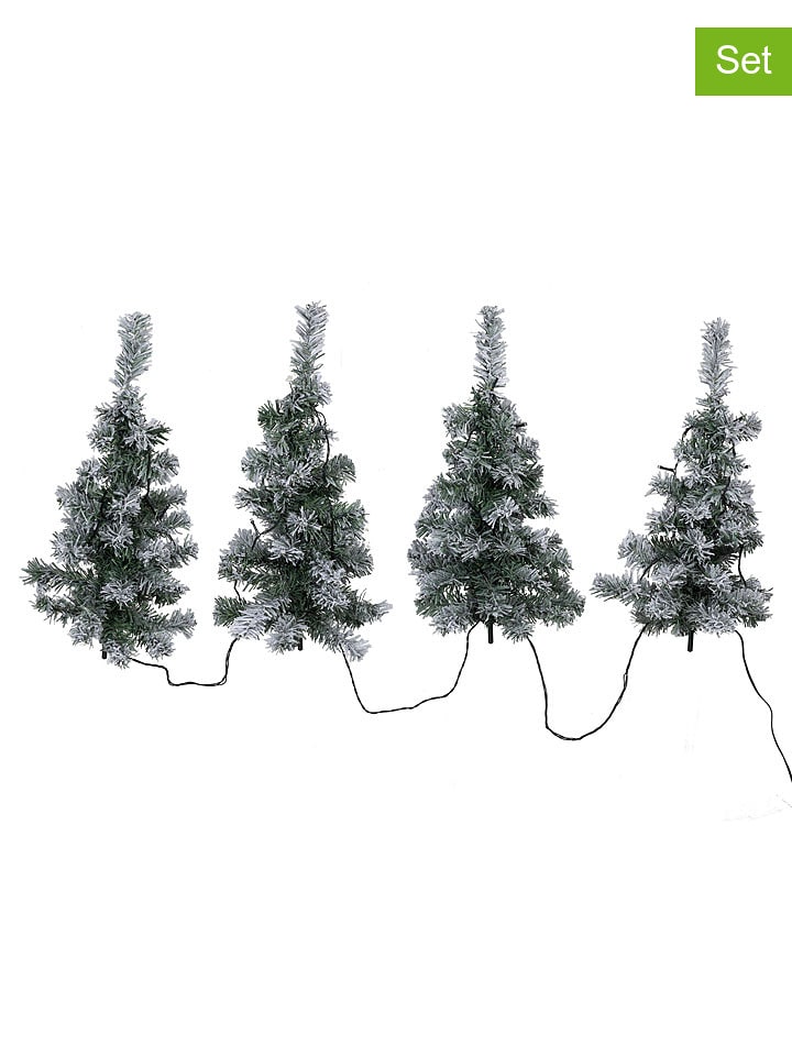 Hollybell 2er-Set: LED-Lichterbaum-Ketten in Grün - 38% | Lichterketten-dekobeleuchtung