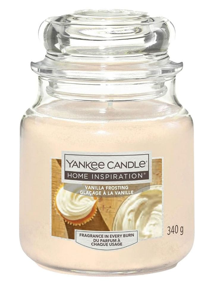 Yankee Candle Home Inspiration Duftkerze ''Vanilla Frosting'' - 340 g - 15% | Kerzen-vasen