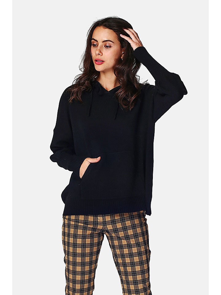 ASSUILI Pullover in Schwarz - 75% | Größe 42 | Damen-pullover-cardigans