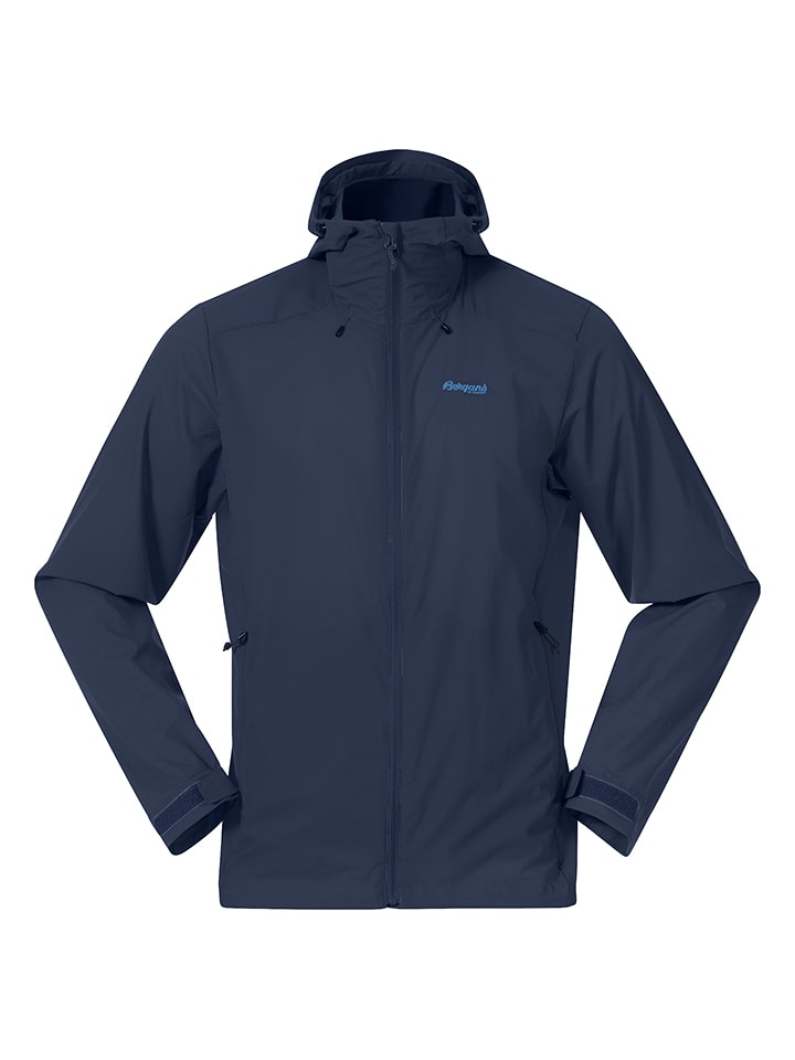 Bergans Windbreaker "Skar" in Dunkelblau - 66% | Größe XL | Herren-outdoorjacken