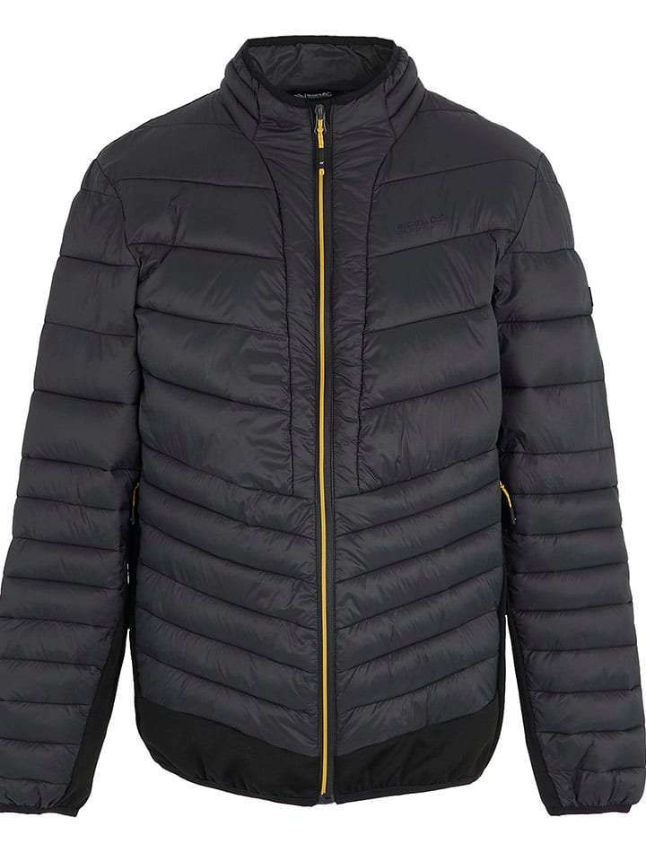 Regatta Hybridjacke "Leedre" in Schwarz - 76% | Größe XXL | Herren-outdoorjacken
