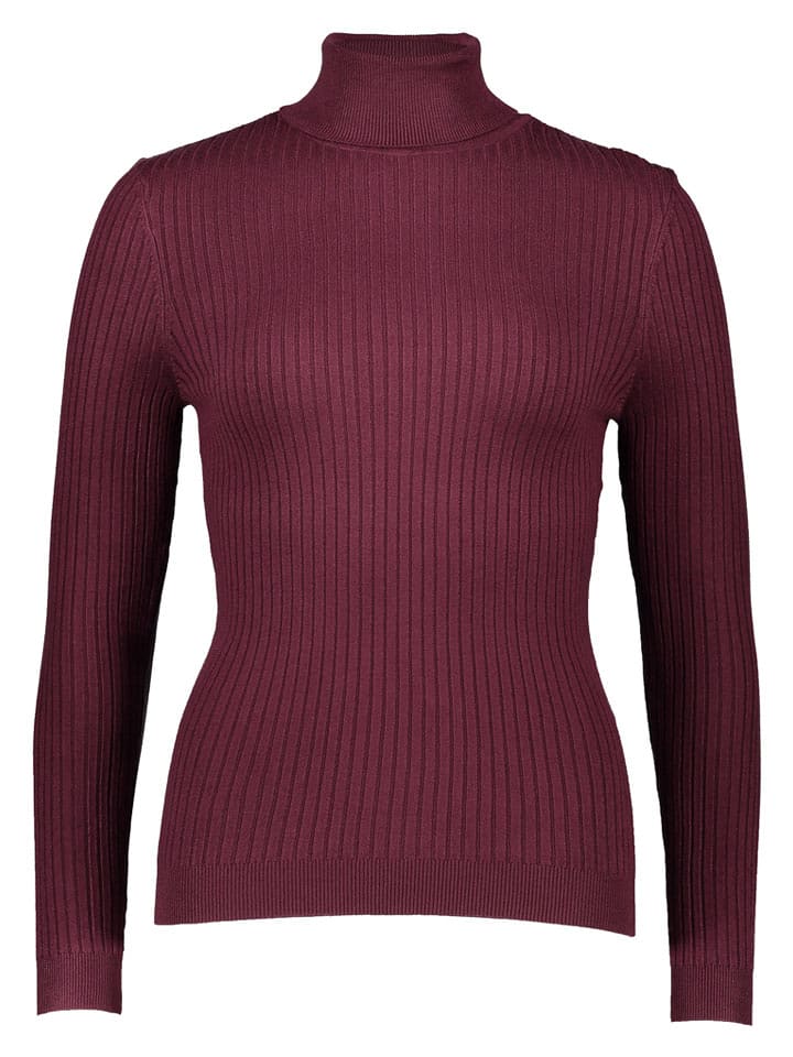 ONLY Rollkragenpullover in Bordeaux - 50% | Größe L | Damen-pullover-cardigans