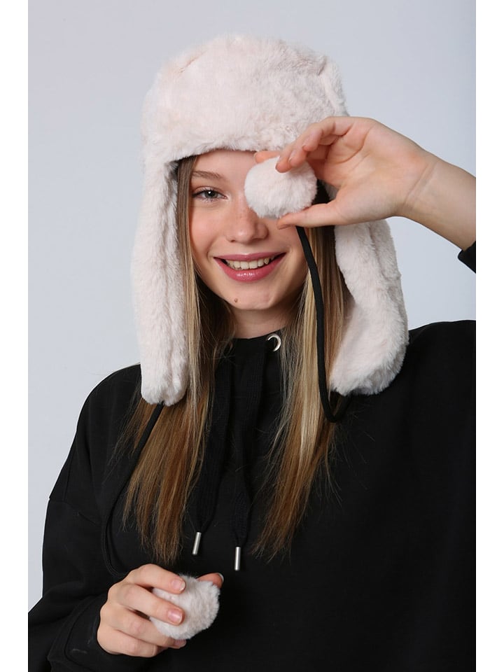 Lucky Bees Mütze in Hellrosa - 26% | Damen-muetzen-caps