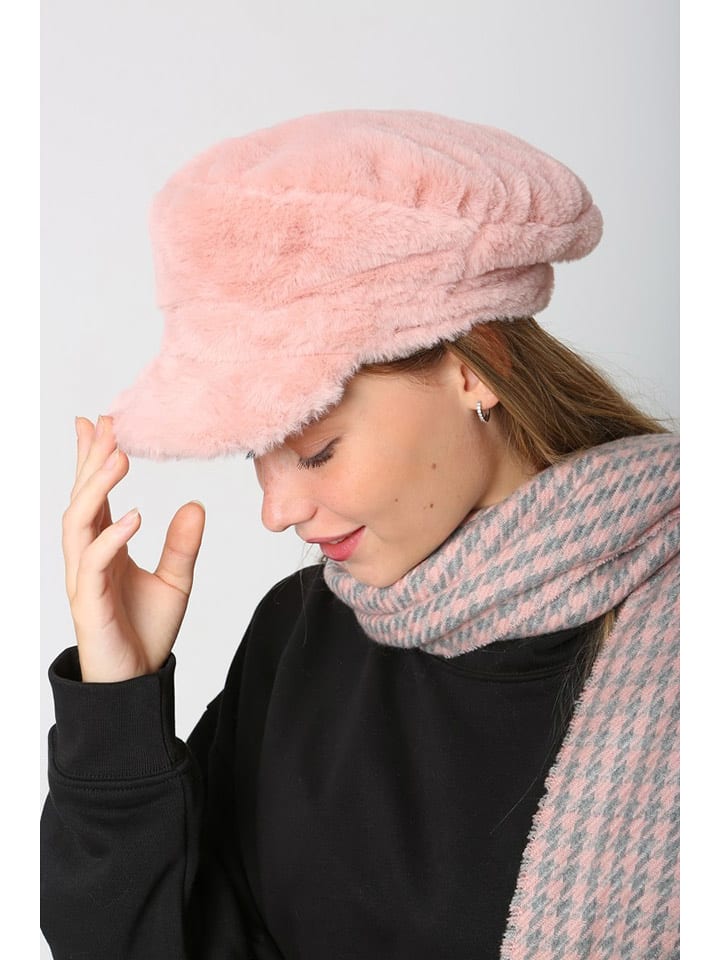 Lucky Bees Cap in Hellrosa - 36% | Damen-muetzen-caps