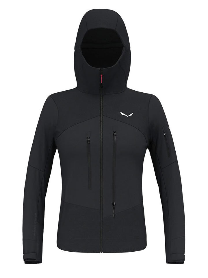 Salewa Softshell "Ortles" in Schwarz - 61% | Größe 34 | Damen-outdoorjacken