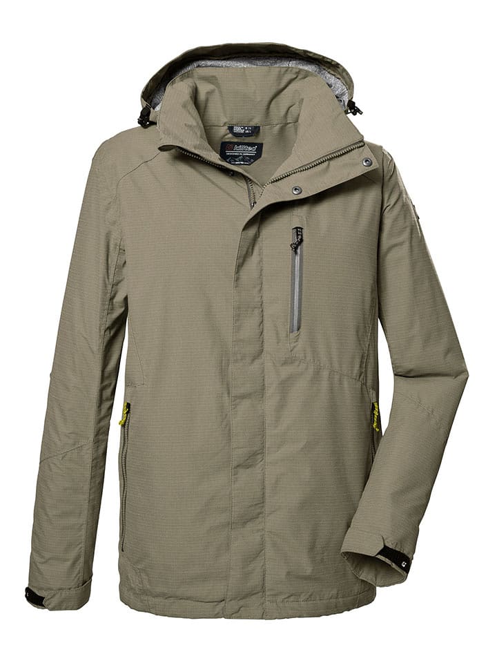 Killtec Funktionsjacke ''KOS 256'' in Oliv - 68% | Größe M | Herren-outdoorjacken