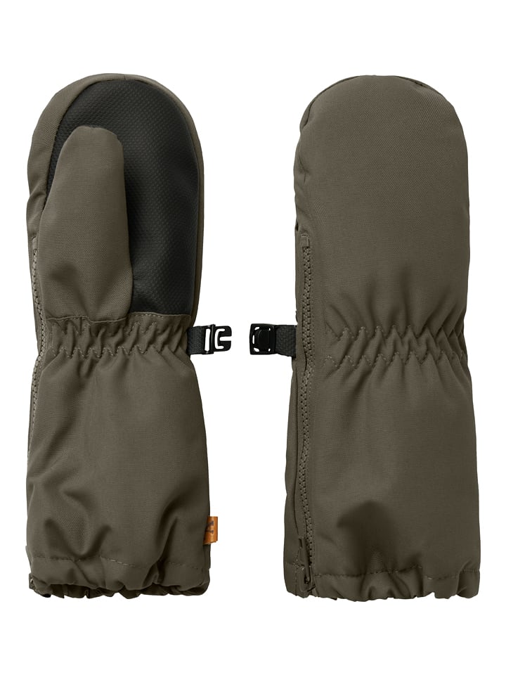 Lil Atelier Rękawiczki w kolorze khaki rozmiar: 3