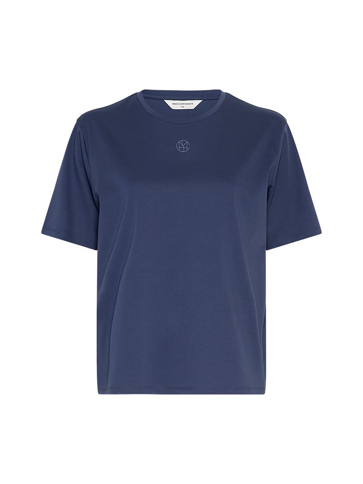 MOSS COPENHAGEN Shirt "Melea" in Dunkelblau - 51% | Größe S/M | Damen-tops