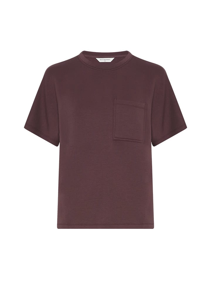 MOSS COPENHAGEN Shirt "Harissa Ima" in Pflaume - 59% | Größe L/XL | Damen-sweatshirts-jacken