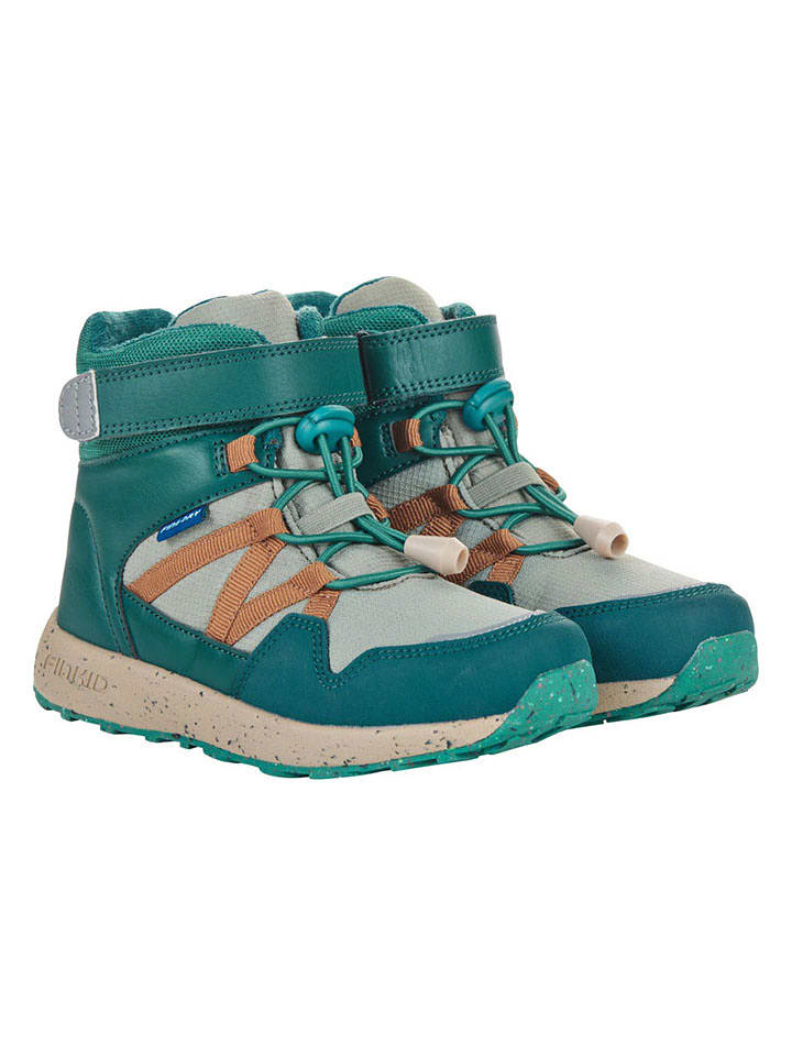 finkid Boots "Lammikko" in Türkis - 51% | Größe 34 | Kinderstiefel