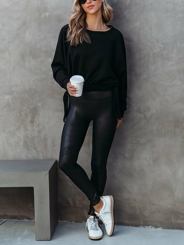 Milan Kiss Pullover in Schwarz - 64% | Größe M | Damen-pullover-cardigans