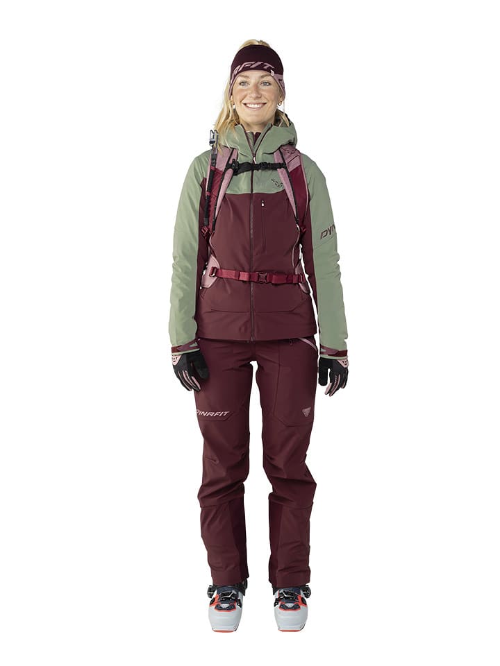 DYNAFIT Ski-/ Snowboardhose "Radical" in Bordeaux - 59% | Größe S | Damen-sporthosen