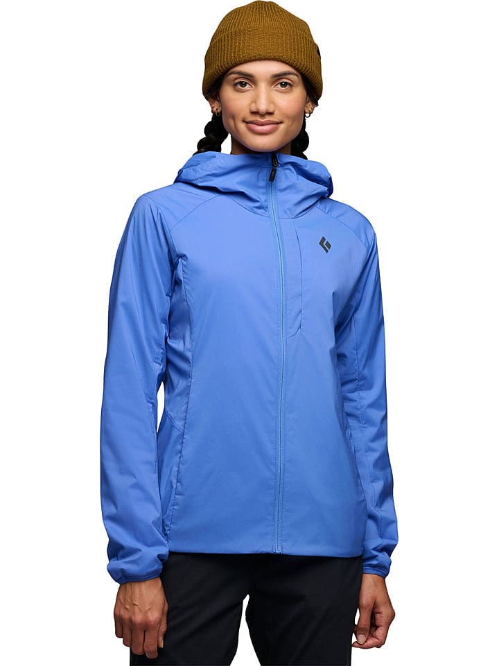 Black Diamond Softshelljacke "Alpine Start" in Blau - 66% | Größe M | Damen-outdoorjacken