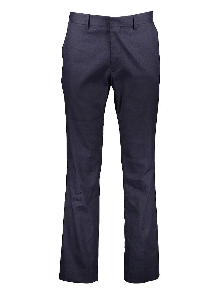Gant Stoffhose - Regular fit - in Dunkelblau - 79% | Größe 52 | Herren-plussize