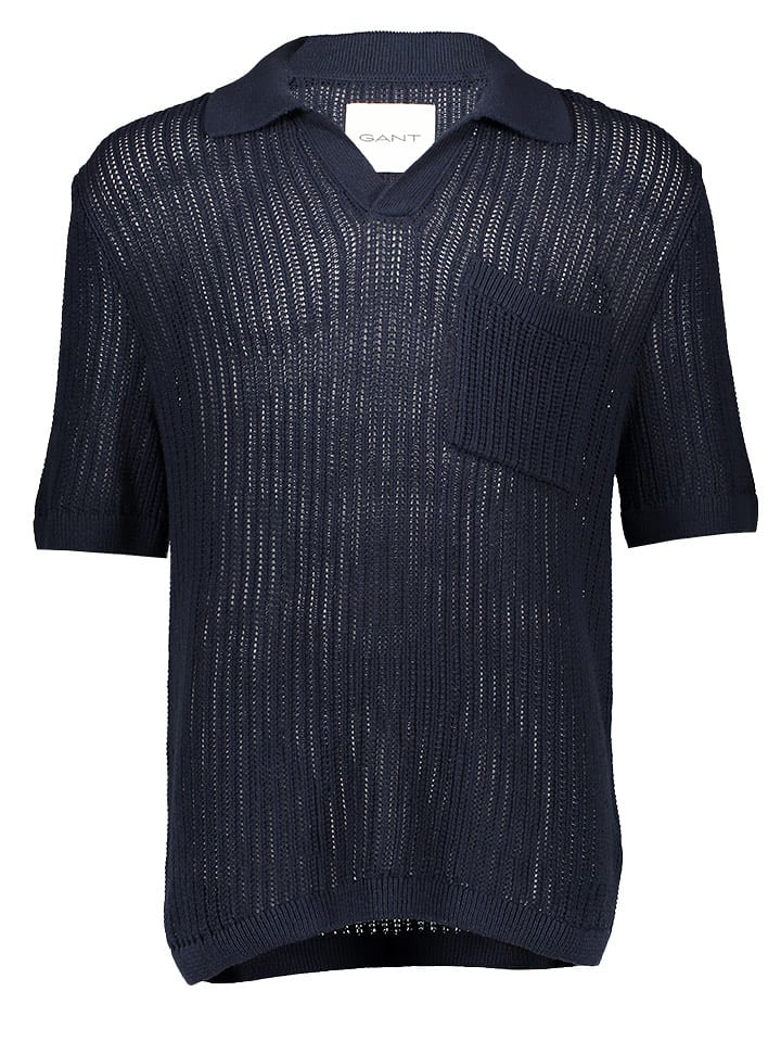 Gant Poloshirt in Dunkelblau - 66% | Größe XL | Herren-plussize