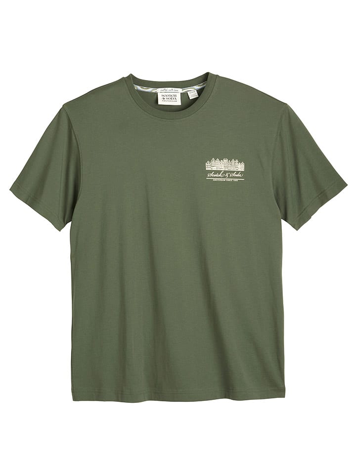 Scotch & Soda Shirt in Khaki - 71% | Größe S | Herren-plussize