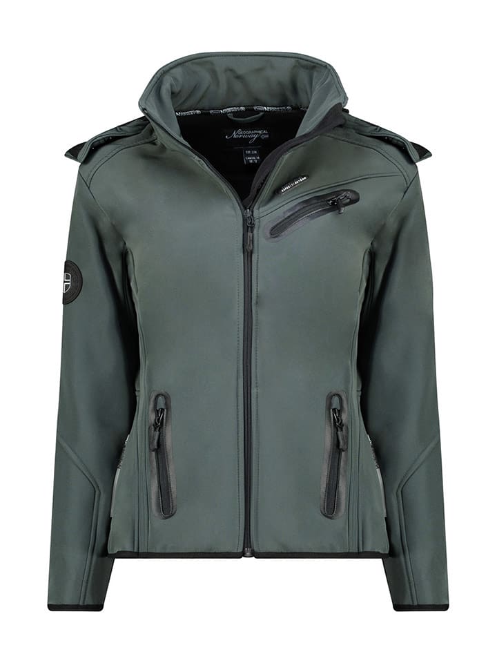 Geographical Norway Übergangsjacke "Reinelimo" in Dunkelgrau - 81% | Größe XL | Damenjacken