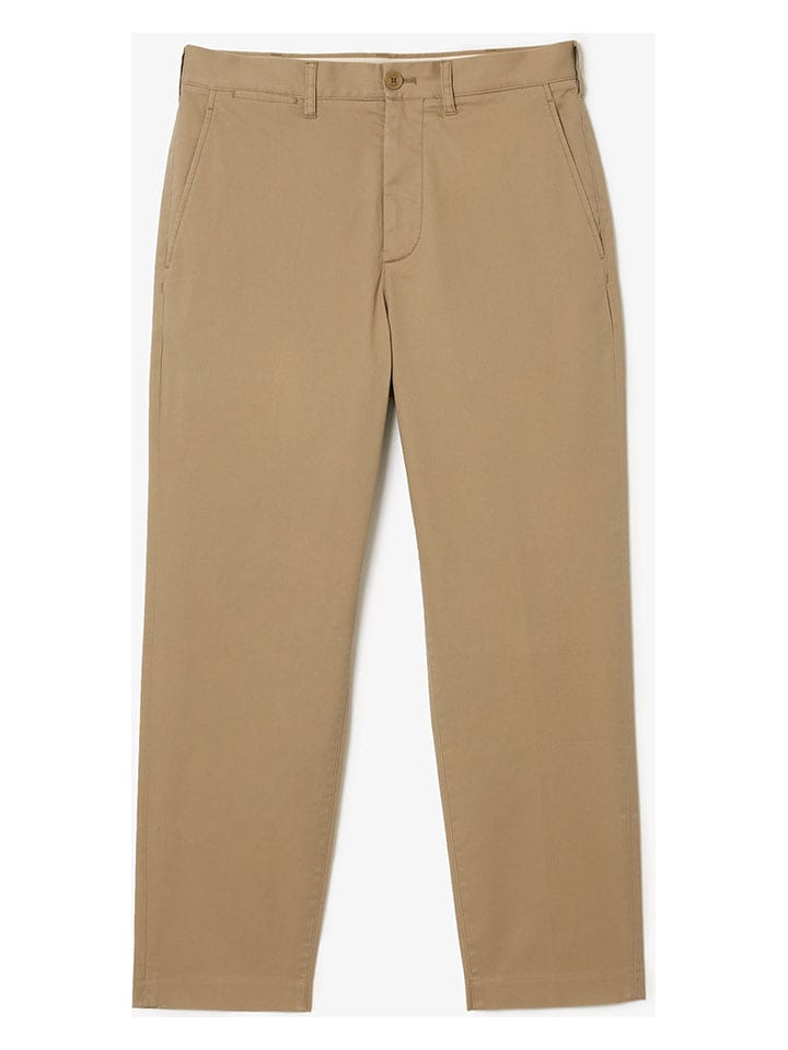 Lacoste Chino in Beige - 75% | Größe 42 | Herrenhosen