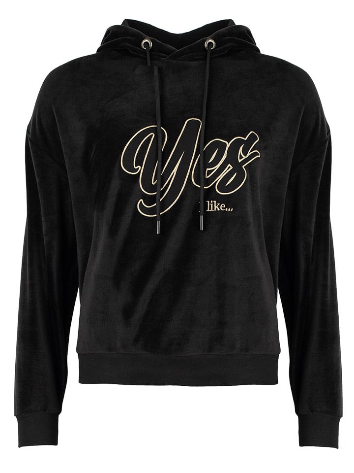 Roadsign Hoodie in Schwarz - 68% | Größe S | Damen-sweatshirts-jacken