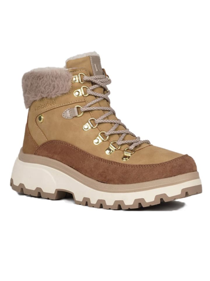 Kimberfeel Winterboots "Celina" in Hellbraun - 46% | Größe 41 | Damen-stiefel